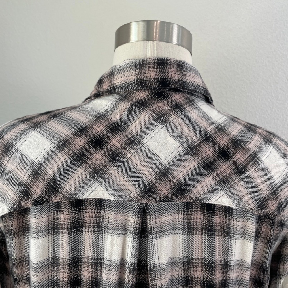 Rails Womens Medium Hunter Plaid Button Up Shirt Long Sleeve Top - Picture 9 of 9